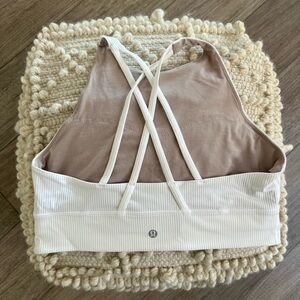 Lululemon ribbed energy bra